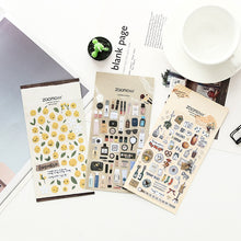 Load image into Gallery viewer, Mohamm cute diary korean Calendar decorative stickers scrapbooking japanese stationery School Supplies