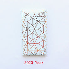 Load image into Gallery viewer, Domikee 2020 year calendar agenda planner organzier school student cute hardcover pocket weekly planner notebook stationery gift