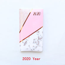 Load image into Gallery viewer, Domikee 2020 year calendar agenda planner organzier school student cute hardcover pocket weekly planner notebook stationery gift