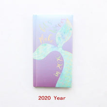 Load image into Gallery viewer, Domikee 2020 year calendar agenda planner organzier school student cute hardcover pocket weekly planner notebook stationery gift